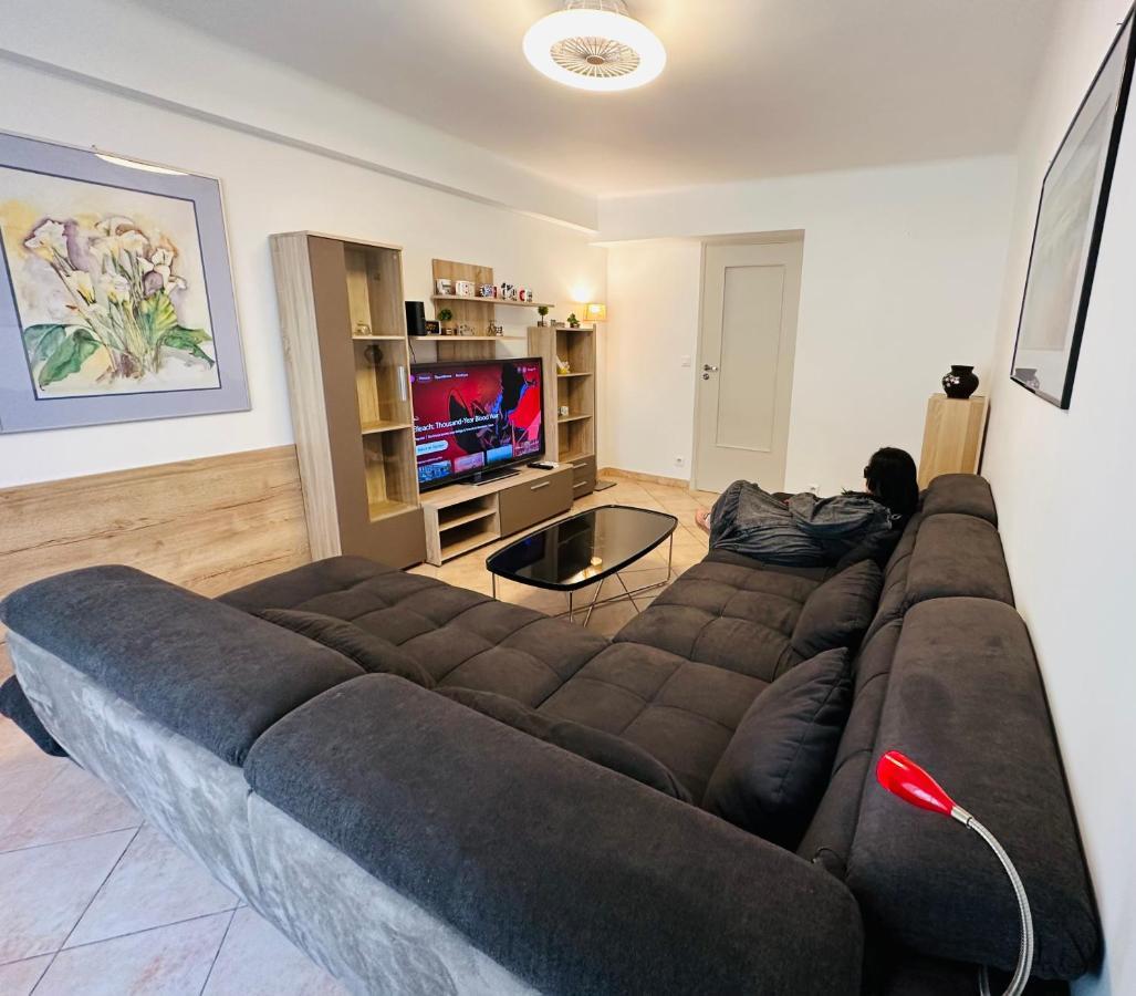 The Nice - 3 Rooms, 3Air Cond, 3Tv, 3Fans, 2 Wc, Wifi Everywhere 5Min Aeroport, Train, Beach, 1Min Tram, 15 Min Centre, Port, Parking Possible Zewnętrze zdjęcie
