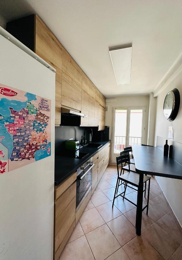 The Nice - 3 Rooms, 3Air Cond, 3Tv, 3Fans, 2 Wc, Wifi Everywhere 5Min Aeroport, Train, Beach, 1Min Tram, 15 Min Centre, Port, Parking Possible Zewnętrze zdjęcie